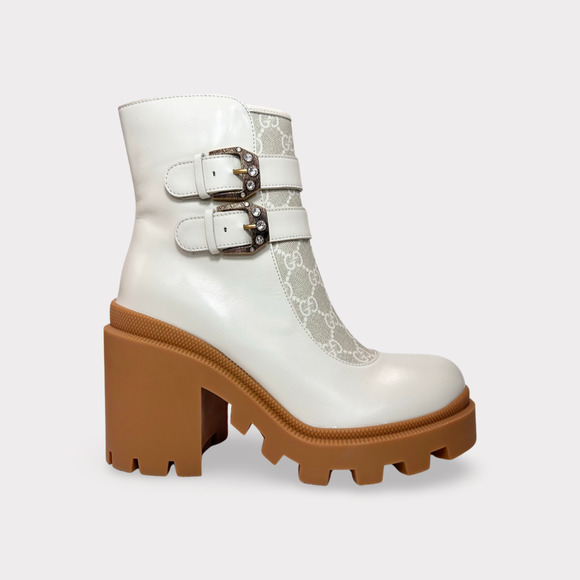 Gucci Shoes - Gucci GG Supreme Kensington Nappa Monogram Boot